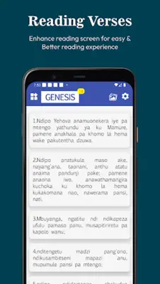 Bible in Chichewa android App screenshot 19