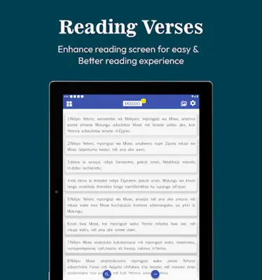 Bible in Chichewa android App screenshot 6